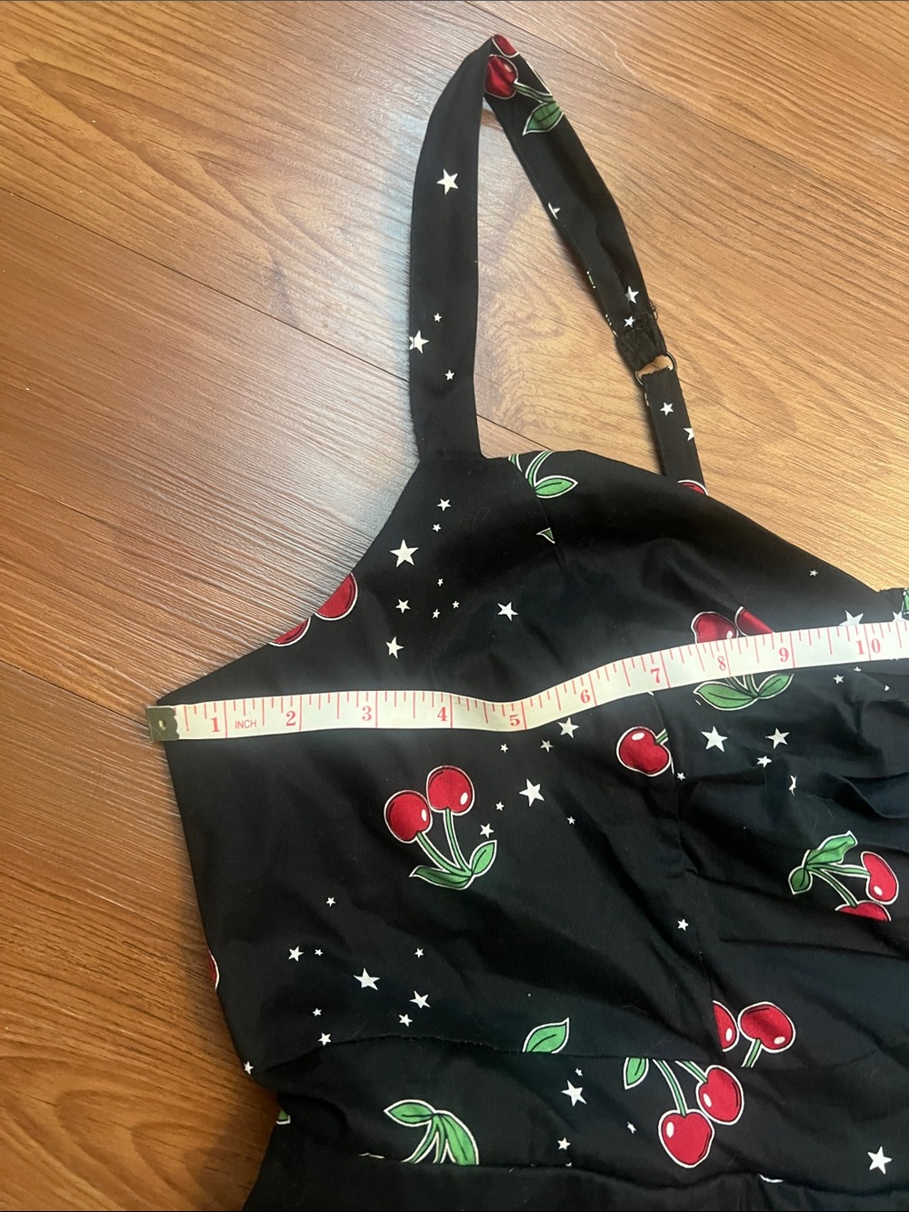 torrid Black Cherry-Print Midi Dress - Picture 7 of 14
